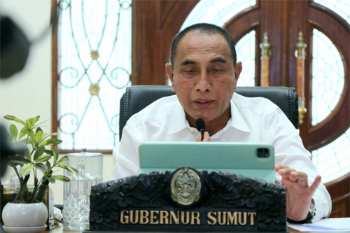 Gubernur Sumatera Utara Edy Rahmayadi