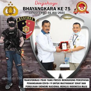 BPI KPNPA RI : HUT Bhayangkara Ke- 75 Momentum Polri Dekat Dengan Masyarakat