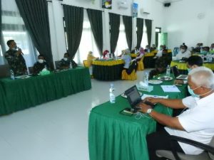 Dandim 0117/Atam Gelar Rapat Percepatan Program Vaksinisasi