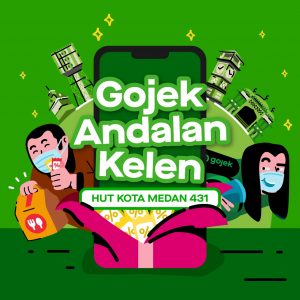 Gojek Luncurkan #AndalanKelen, Spesial HUT Ke 431 Kota Medan