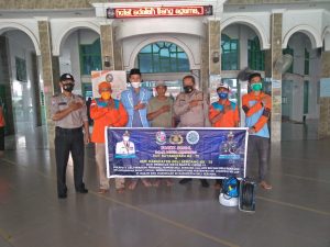 Polsek Galang Dan BKPRMI Lakukan Baksos Bersama