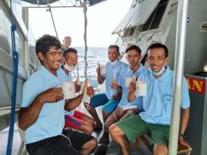 TNI AL Jemput  Nelayan Asal Deliserdang Terdampar Di Malaysia