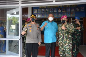 Pisah Sambut Danyon Inf 8 Marinir Tangkahan Lagan