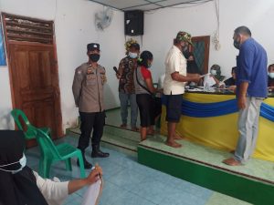 Bripka Suyitno Himbau Masyaraka Sudah Divaksin Patuhi Prokes