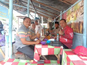 Usai Gowes Kapolres Batubara Sarapan Pagi Bersama