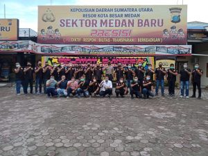 Polsek Medan Baru Gelar Acara Perpisahan