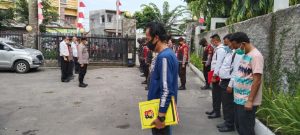 Polsek Medan Sunggal Gelar Operasi PPKM Darurat