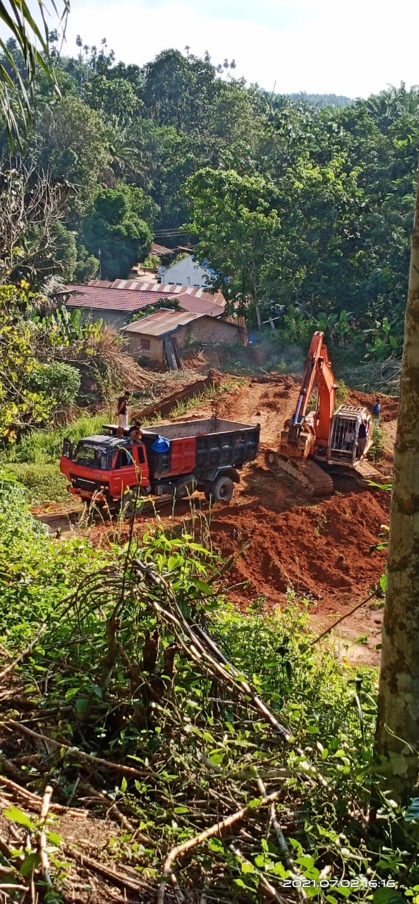 Galian - C di Dusun I Des. Damak Maliho Kec. Bangun Purba Kab. Deli Serdang. beritasore/Sudirman Dachi