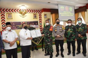 Bupati Tapsel Ucapkan Terimakasih Ke Kodim 0212/TS