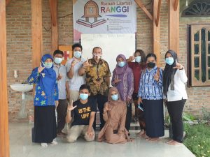 Kadis Perpustakaan Dan Arsip Deliserdang Berkunjung Ke Rumah Literasi Ranggi