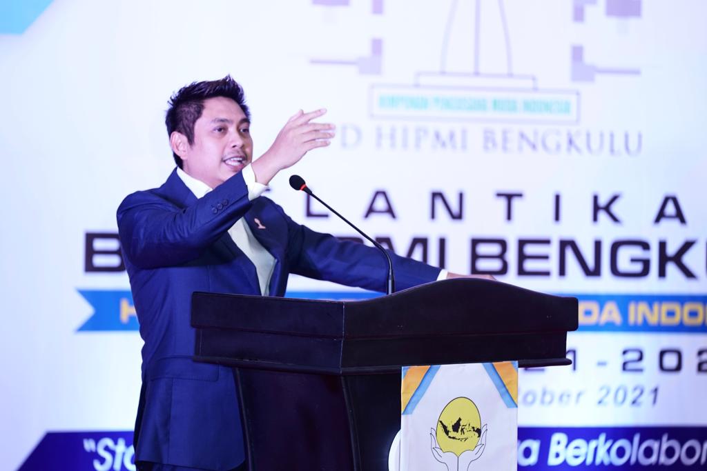 tua Umum Badan Pengurus Pusat Himpunan Pengusaha Muda Indonesia (BPP HIPMI) Mardani H. Maming