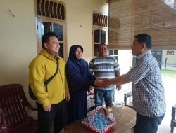 PWI Sumut Serahkan Bantuan Alm. Alamsyah Siregar Dan Togang Sitorus