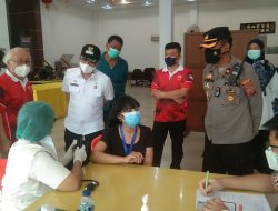 Muspika Kecamatan Medan Timur Gelar Serbu Vaksinasi TNI – Polri