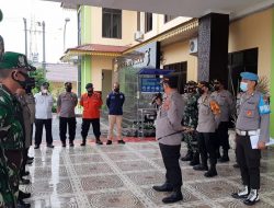 Polres – TNI Dan Nakes Batubara Lepas Vaksinasi Massal Door to Door