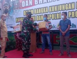 Gebyar Vaksin Kodim 0117/ Aceh Tamiang Dan Pembagian Baksos