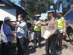 Kanit Regident Sat Lantas Polres Batubara Pimpin Ops Yustisi