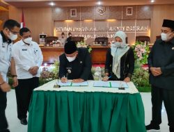 Bupati Langkat Tandatangani Kesepakatan  KUA/PPAS R.APBD 2022