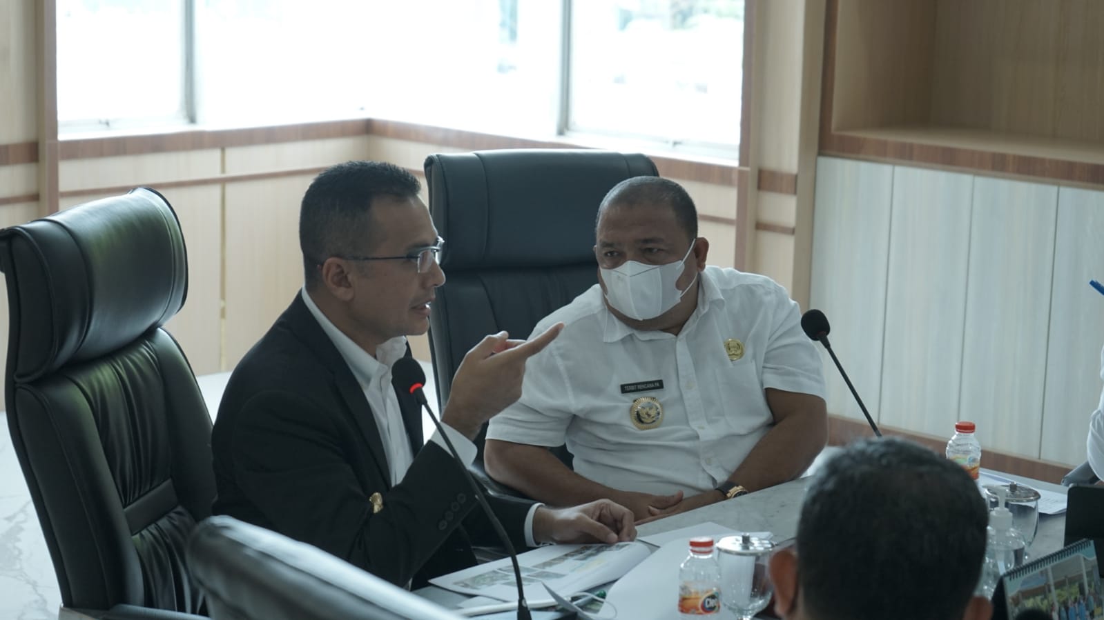 Wagubsu Dan Bupati Langkat. beritasore/ist