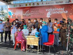 Pasar Modal Indonesia Vaksinasi 200.000 Untuk  4 Kabupaten Di Sumut