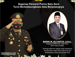 Polres Batubara Turut Berlangsungkawa Atas Meninggalnya M.Ali Atta S,Sos