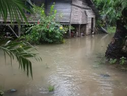 Banjir Rendam Pemukiman Warga Sei Lepan