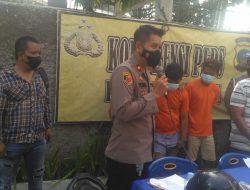 Tiga Dari Empat Pelaku Jambret Di Ciduk