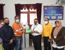Bupati Tapsel Terima Donasi Alkes Covid-19 Dari PT Agincourt Resources