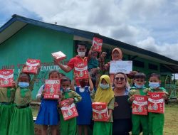 SGM Eksplor Dan Alfamart Bangun Dua Gedung PAUD Sumatera Hingga Papua