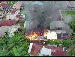 Tiga Rumah Di Sei Bilah Terbakar