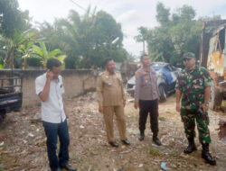 Muspika Kecamatan Sunggal Bersama Anggota DPRD Survei Pembentukan Polsub Sektor Sunggal