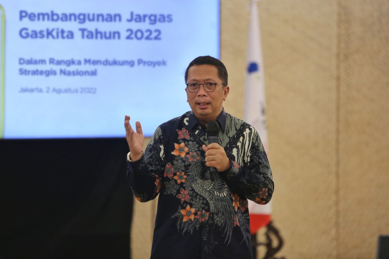 Berita Sore/ist CEO Subholding Gas Pertamina, PT PGN Tbk Haryo Yunianto.