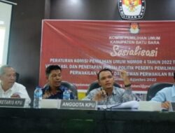 KPU Batu Bara Gelar Sosialisasi PKPU No 4 Tahun 2022