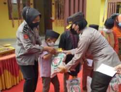 Hari Jadi Polwan Ke–74, Kompol Elfrida Beri Sembako & Tali Asih