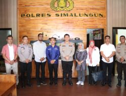 Kapolres Simalungun Terima Audiensi KPU dan Bawaslu Simalungun