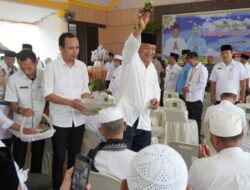 Plt Bupati Langkat Tepung Tawari Jamaah Haji Yang Baru Tiba