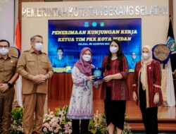 TP PKK Kota Medan Lakukan Kunker Ke TP PKK Tangsel