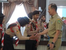 Sekdakab Langkat Lepas Keberangkatan 21 Peserta Jambore Nasional