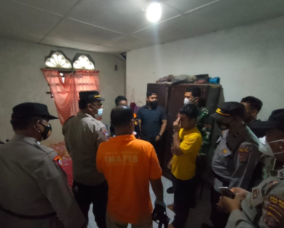 KSPK, Tim Inavis, dan Sat Reskrim Polres Tebingtinggi saat melakukan olah TKP