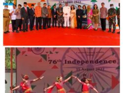 Perayaan Hari Kemerdekaan Ke 76 India Meriah