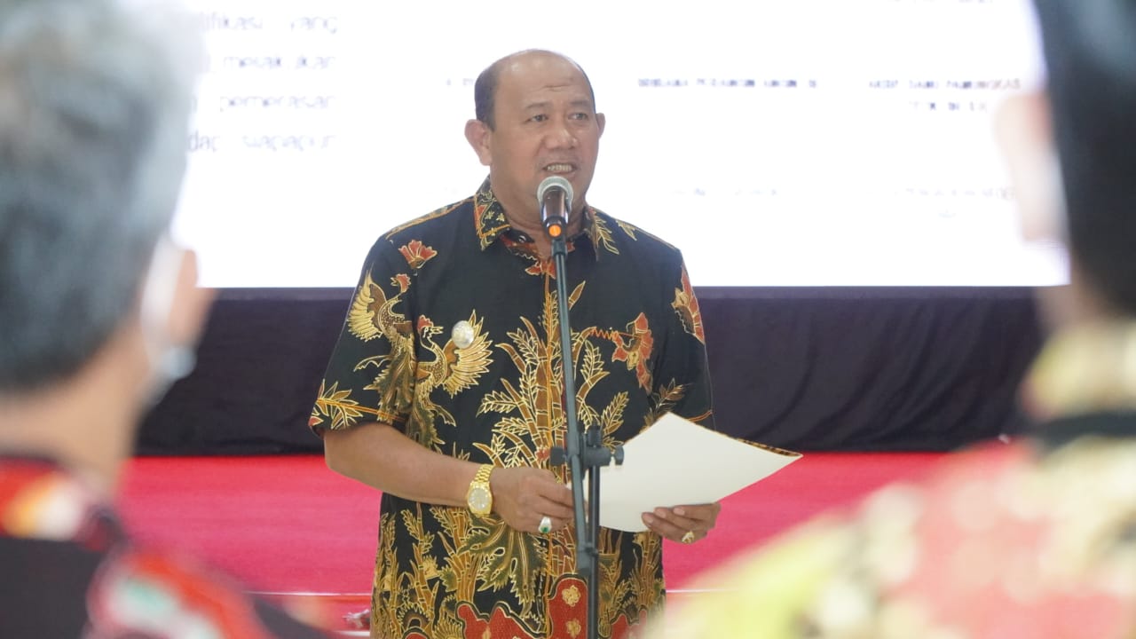 Teks Foto /Beritasore/ist Plt Bupati Langkat H Syah Afandin