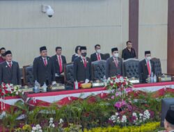 Bobby Dengarkan Pidato Kenegaraan Presiden RI