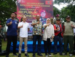 Batalyon Inf 8 Marinir Harimau Putih Gelar Pesta Rakyat