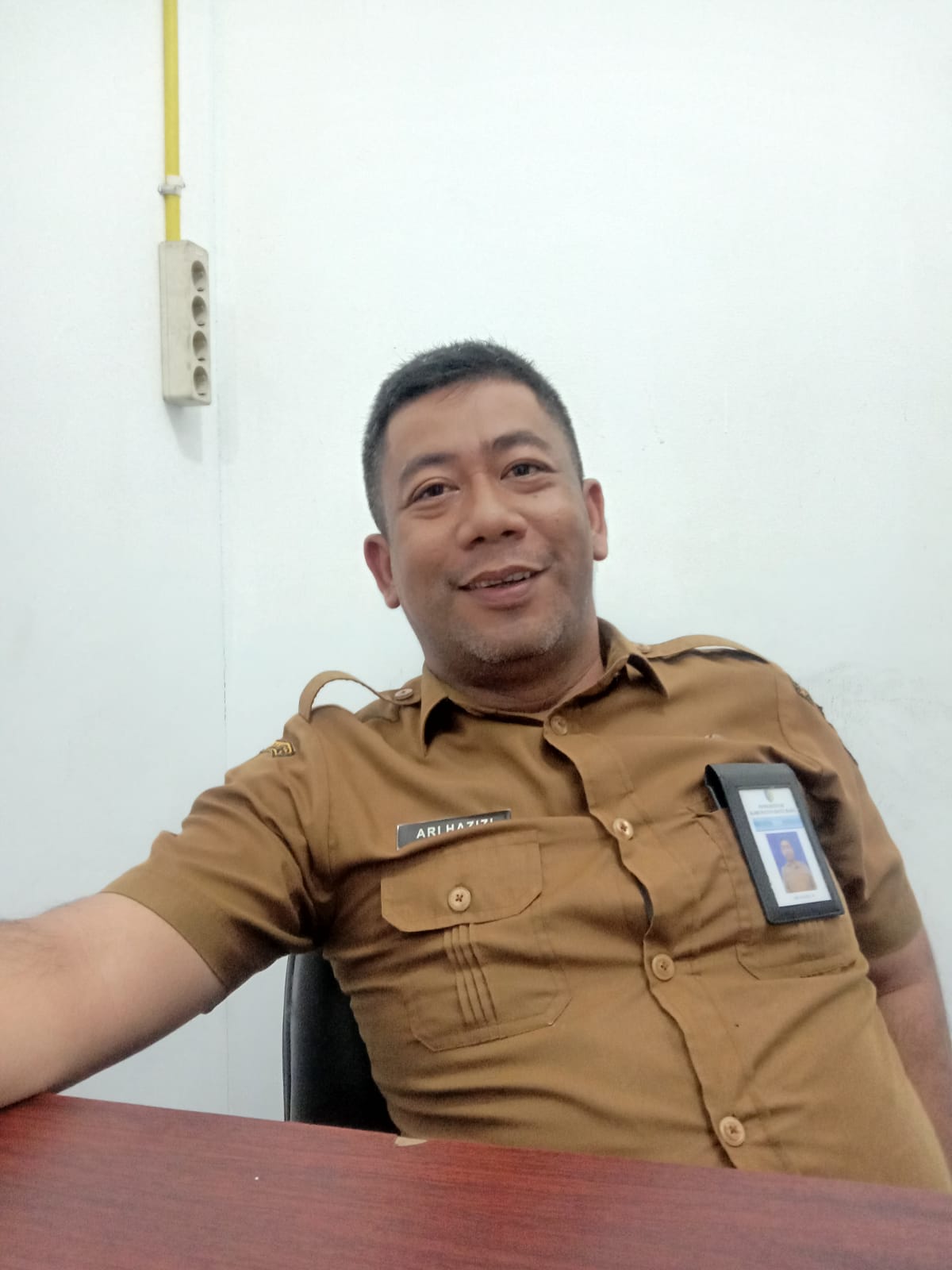 Ari Ajizi Kabid Disiplin dan Penilaian Kinerja