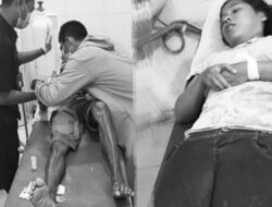 Adik Tebas Abang Kandung Pakai Babat Diamankan Polsek Indrapura