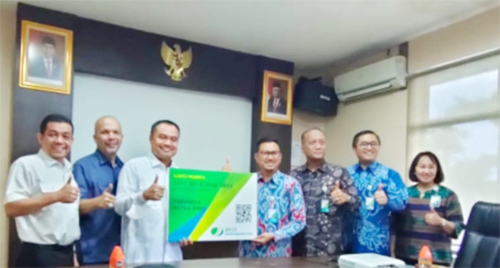 Persatuan Wartawan Indonesia (PWI) Sumut melaksanakan kerja sama dengan Kantor Wilayah (Kanwil) Badan Penyelenggara Jaminan Sosial (BPJS) Ketenagakerjaan terkait Jaminan Kecelakaan Kerja (JKK) dan Jaminan Kematian (JKM) untuk seluruh anggota PWI Sumut di kantor BPJS Ketenagakerjaan, Jalan Pattimura Medan, Kamis (22/9). beritasore/ist