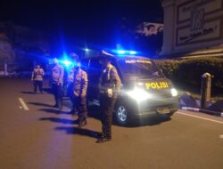 Polsek Medan Baru Rutin Patroli Malam