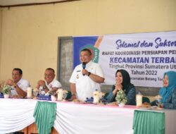 Dolly Tinjau Persiapan Batang Toru Menuju Kecamatan Terbaik Tingkat Sumut