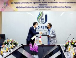 BRIN Dan KKP Tandatangani MoU Dengan JNU Korsel
