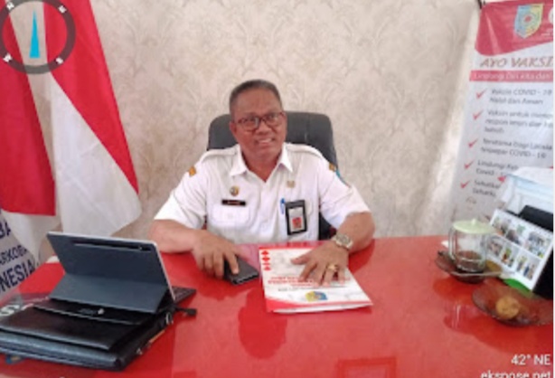 Kepals Dinas Sosial Kab.Batu Bara Riyadi S.Pd. M.Pd Rabu (14/9/2022). beritasore/alirsyah