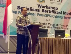 Plt. Kadis Kominfo Buka Workshop SPS Sumut